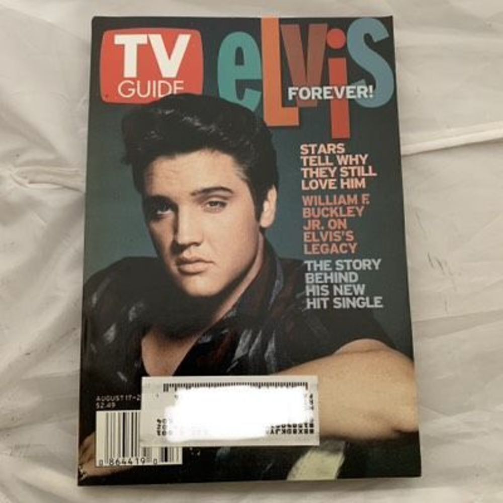 TV Guide Nov. 18-23 2002 Elvis Forever